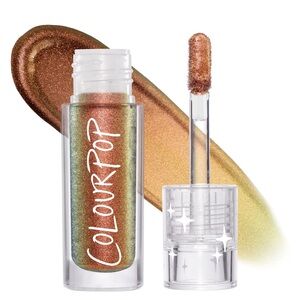 Colourpop Chrome Liquid Eyeshadow - Decode (bronze olive metallic)
